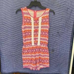 Girls Short Romper